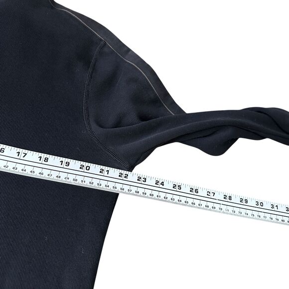 Hugo Boss Piseno 1/4 Snap Sweater Men’s Large Black 100% Cotton Long Sleeve - Picture 9 of 11